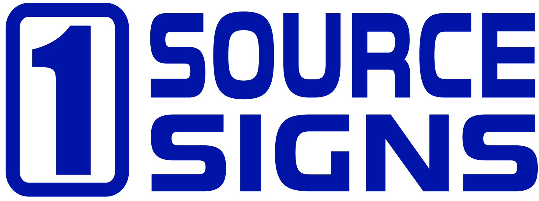 1 Source Signs Logo